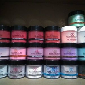 Glam and Glitz acrylic powder